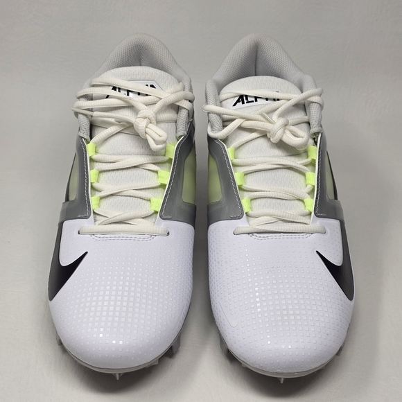 Nike Alpha Menace 4 Pro Men\'s Football Cleats White/Photon FD7037-100 Sz 10 New main image 6
